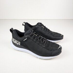 Hoka One One Hupana Flow Women's Size 8 Black Running Shoes 1102891-BDSD